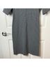 Theory Houndstooth Graphic Black White Cocktail Dress Size 4 - photo 5