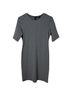 Theory Houndstooth Graphic Black White Cocktail Dress Size 4 - photo 1