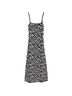 Zara Zebra Print Black White Casual Dress Size S - photo 1