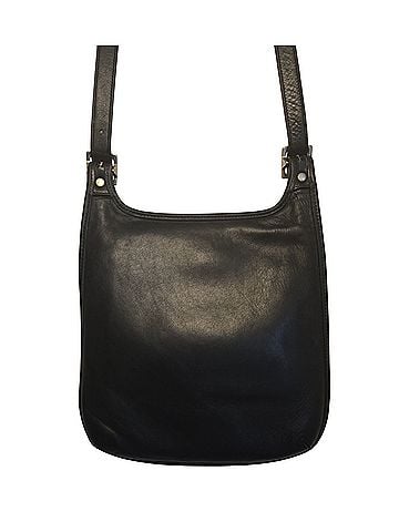 Coach Small Hippie Flap Leather Crossbody Bag (view 2)