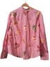 Eliane Rose Stripes Pink Button-Down Shirt Size XL - photo 2
