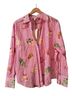 Eliane Rose Stripes Pink Button-Down Shirt Size XL - photo 7