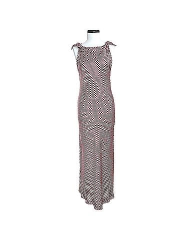 Caroline Constas gingham euro summer maxi slip dress Cocktail Dress (view 2)