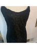 Betsey Johnson 100% Polyester Black Cocktail Dress Size L - photo 8