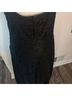 Betsey Johnson 100% Polyester Black Cocktail Dress Size L - photo 5