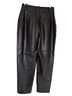 Zara 100% Polyurethane Black Faux Leather Pants Size M - photo 2