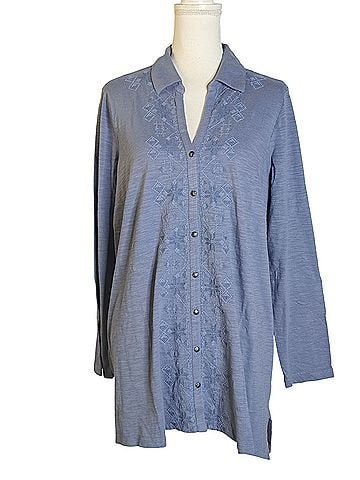 J.Jill Long Sleeve Button-Down Shirt (view 1)