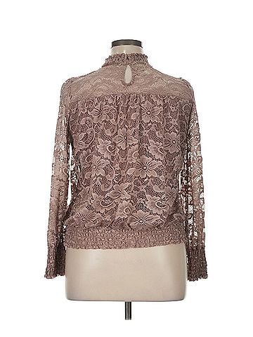 Cable & Gauge Long Sleeve Blouse (view 2)