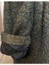 Sag Harbor Marled Multi Color Green Brown Coat Size 20 - photo 4