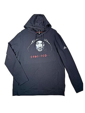 Adidas Cali Red Pullover Hoodie (view 1)