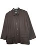 Karen Scott II 100% Polyester Brown Coat Size 24 - photo 1