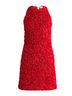 J.Crew 100% Polyester Floral Red Cocktail Dress Size 2 - photo 1