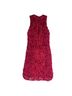 J.Crew 100% Polyester Floral Red Cocktail Dress Size 2 - photo 8