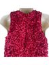 J.Crew 100% Polyester Floral Red Cocktail Dress Size 2 - photo 9