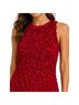 J.Crew 100% Polyester Floral Red Cocktail Dress Size 2 - photo 3