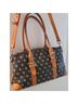Dooney & Bourke Print Brown Tan Satchel One size - photo 3