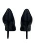 MNG 100% Satin Solid Black Heels Size EU 37 - photo 6