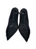 MNG 100% Satin Solid Black Heels Size EU 37 - photo 7