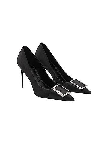 MNG Satin Heels (view 1)