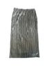 Maeve 100% Polyester Silver Formal Skirt Size 2 - photo 2