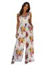 Reformation Floral Multi Color Jumpsuit Size 10 - photo 1
