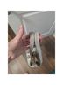 Coach Print Gray Ivory Leather Satchel One size - photo 8