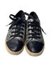 GEOX Snake Print Silver Black Sneakers Size 6 - photo 1