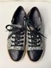 GEOX Snake Print Silver Black Sneakers Size 6 - photo 7