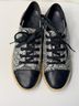 GEOX Snake Print Silver Black Sneakers Size 6 - photo 6