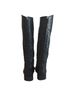Tory Burch 100% Leather Solid Black Boots Size 10 - photo 2