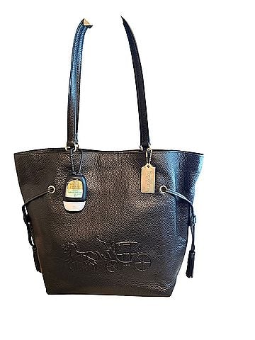 Coach Leather Tote (view 1)