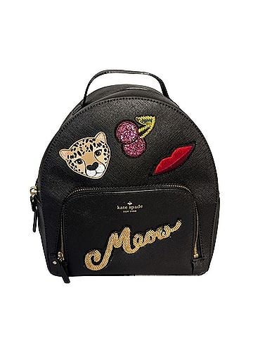 Kate Spade New York Run Wild Leopard Tomi Leather Backpack (view 1)