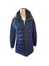 Lole 100% Polyester 100% Polyurethane 76% Nylon 100% Acrylic 60% Dri-release 40% Felt Solid Blue Black Jacket Size L - photo 1
