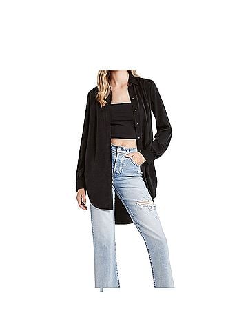 Express Long Sleeve Button-Down Shirt (view 1)