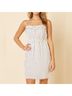 J.Crew 100% Silk Polka Dots White Black Cocktail Dress Size 10 - photo 5
