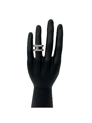 Hermès HERMES Osmo's PM Ring, Sterling Silver 925, Accessory, 71038 (view 2)