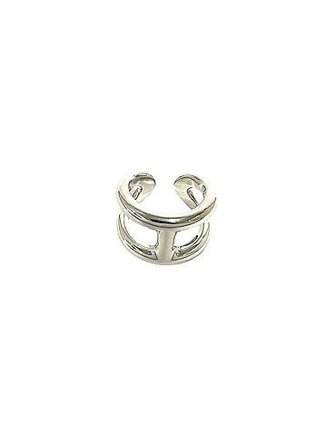 Hermès HERMES Osmo's GM Ring, Sterling Silver 925, Accessory, Item No. 67550 (view 1)