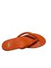 Beek.. 100% Calf Leather Orange Sandals Size 6 - photo 3