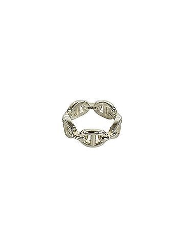 Hermès HERMES Chaine d'Ancre Enchainée Ring, Sterling Silver 925, Accessory, Item No. 36349 (view 1)