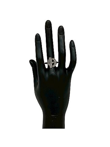 Hermès HERMES Echappé Ring, Sterling Silver 925, Accessory, Jewelry, Men's, Women's, Silver, 36342 (view 2)