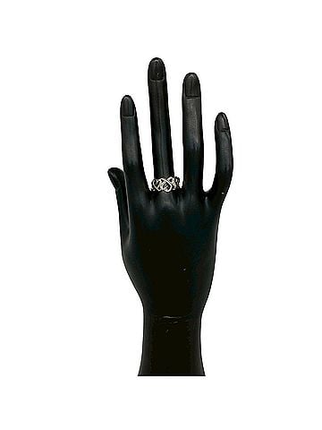 Tiffany & Co. TIFFANY&amp;Co. Tiffany Vintage Triple Loving Heart Ring, Sterling Silver 925, Item No. 46340 (view 2)