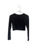 Zara Black Long Sleeve Button-Down Shirt Size XS - photo 1