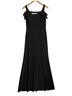 NW Nightway Solid Black Cocktail Dress Size 4 - photo 1