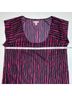 Silence and Noise 100% Polyester Stripes Black Pink Active Dress Size L - photo 5
