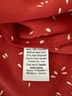 Fun2Fun 100% Polyester Floral Red Long Sleeve Blouse Size S - photo 4