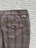 Tyte Plaid Brown Black Teal Dress Pants Size 11 - photo 3