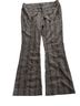 Tyte Plaid Brown Black Teal Dress Pants Size 11 - photo 1