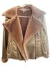 Shyanne 100% Polyester 100% Polyurethane Gold Pink Faux Leather Jacket Size M - photo 1