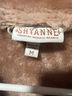 Shyanne 100% Polyester 100% Polyurethane Gold Pink Faux Leather Jacket Size M - photo 3