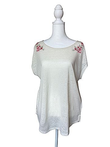 Joie Short Sleeve Blouse (view 1)